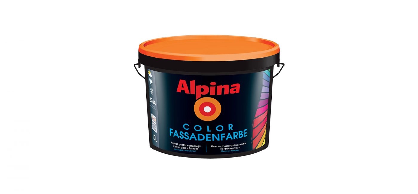 Alpina Color Fassadenfarbe - Vopsea de fațadă nuanțabilă - alpinacolor.ro
